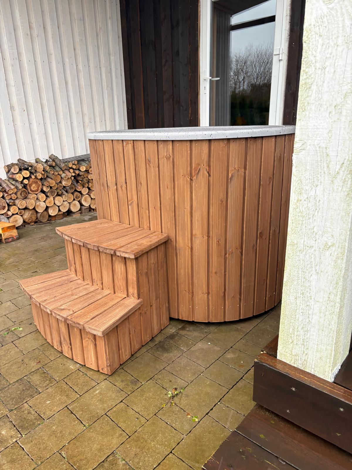 Aukstuma vanna pēc pirts procedūrām