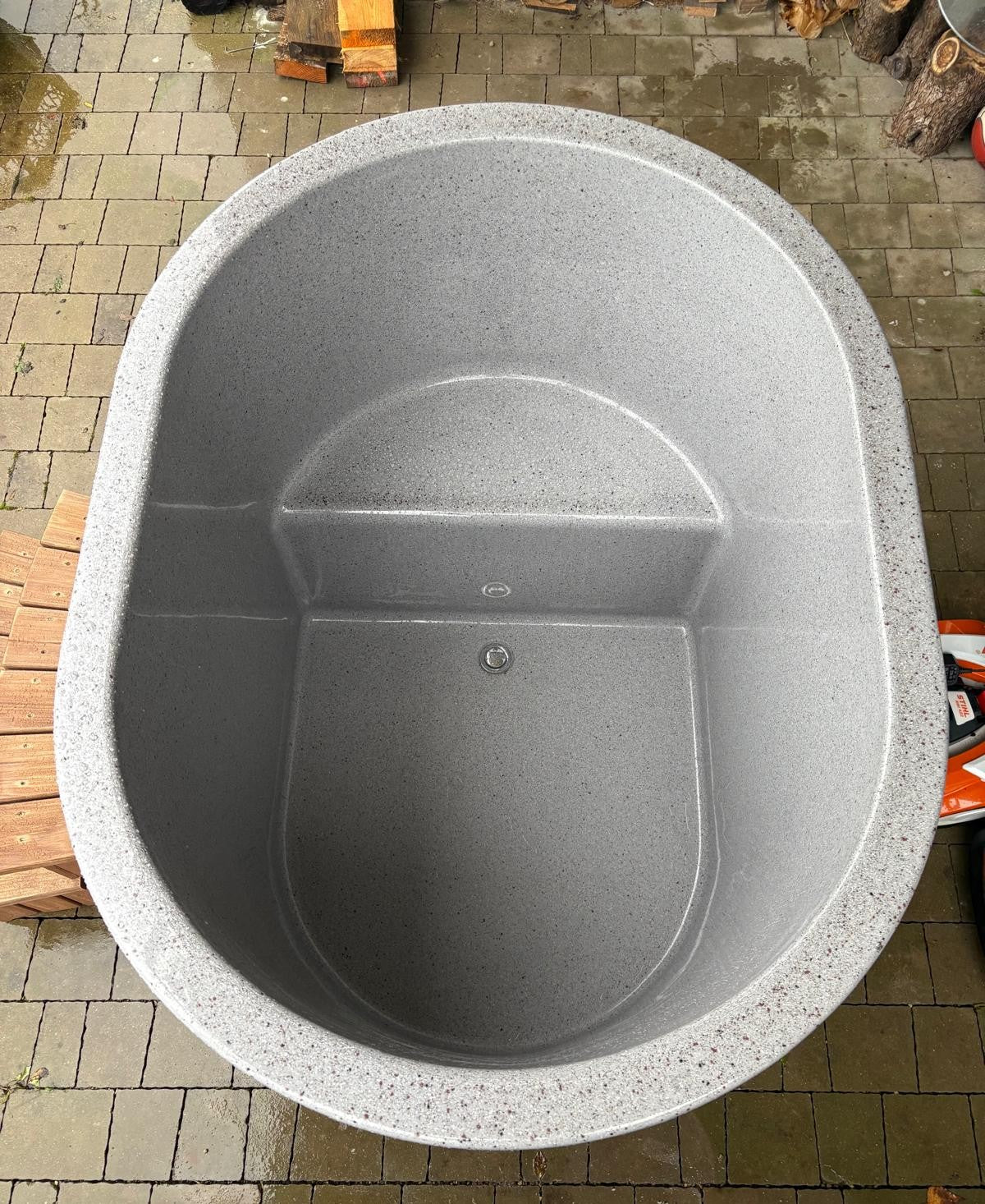 Aukstuma vanna pēc pirts procedūrām